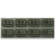 Blood Type - OD, Crafted for reliability and clarity, these Helikon-Tex® PVC patches provide quick, unmistakable identification of your blood type in any environment